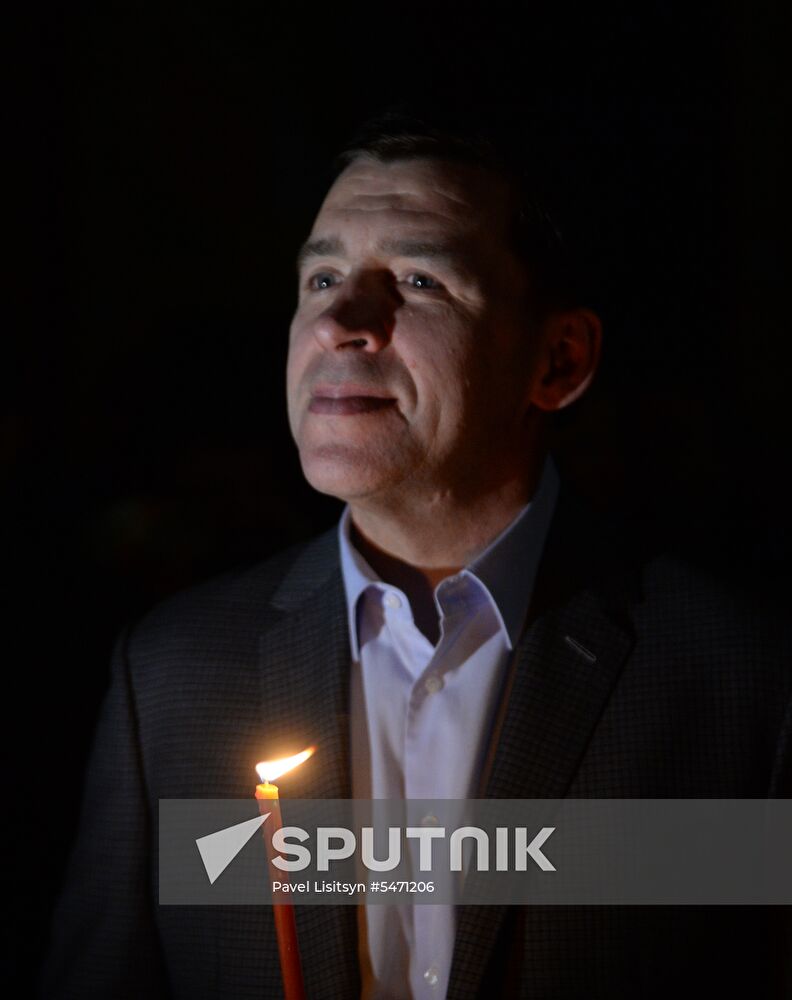 Orthodox Easter celebrated in Russian regions