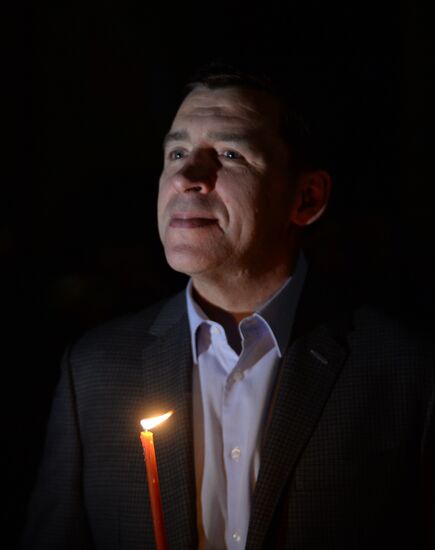 Orthodox Easter celebrated in Russian regions
