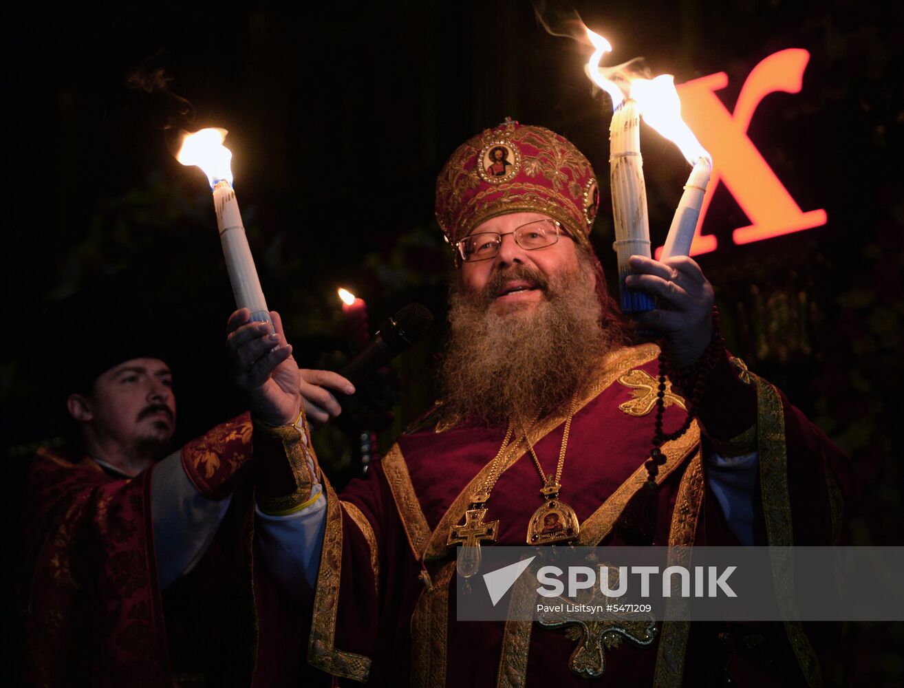 Orthodox Easter celebrated in Russian regions