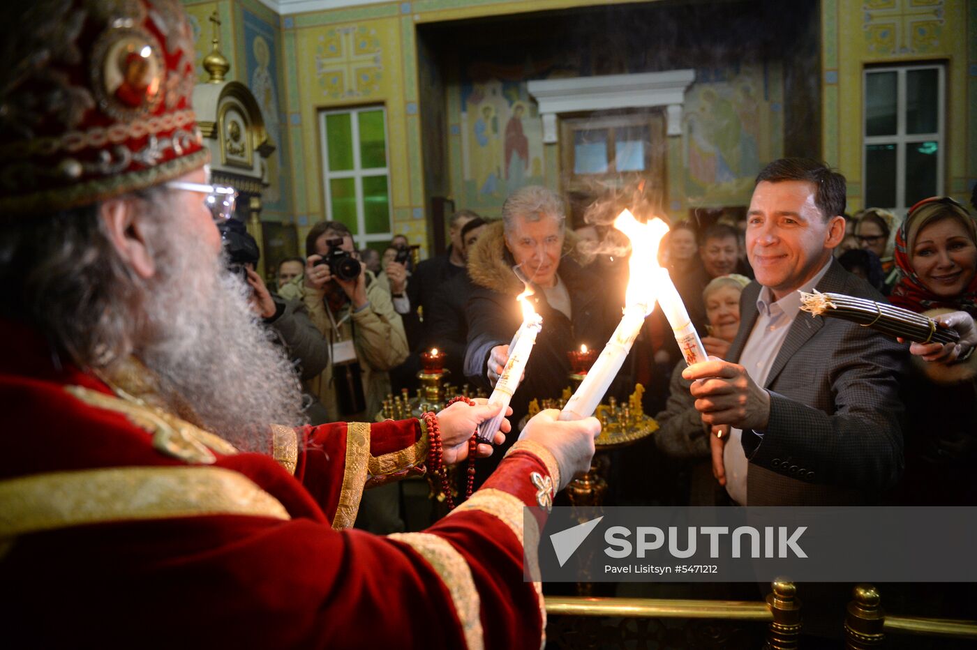 Orthodox Easter celebrated in Russian regions
