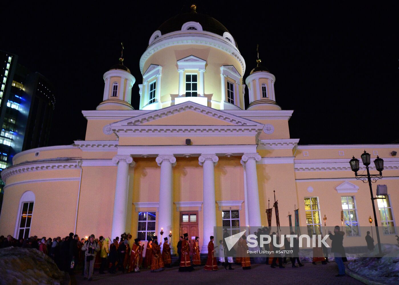 Orthodox Easter celebrated in Russian regions