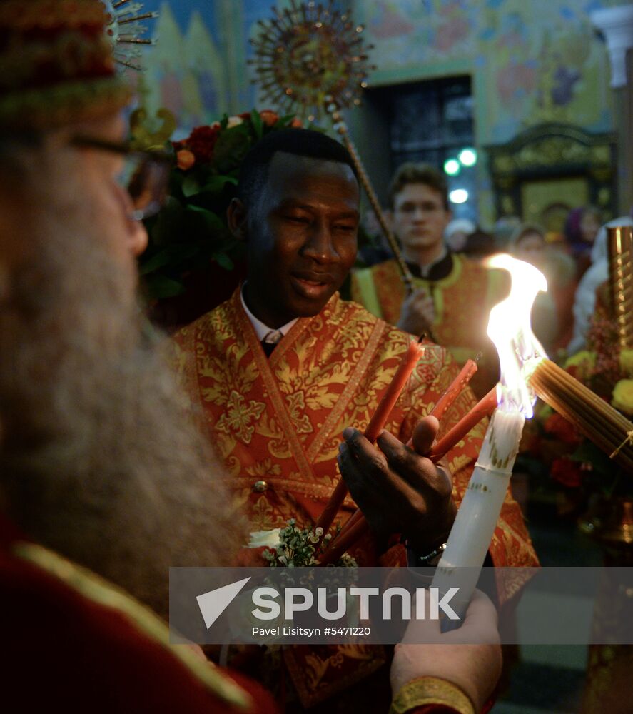 Orthodox Easter celebrated in Russian regions