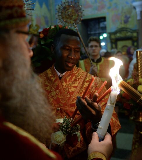 Orthodox Easter celebrated in Russian regions