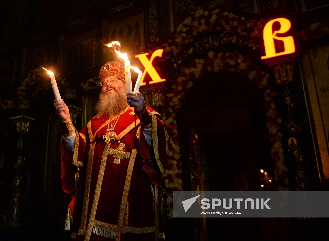 Orthodox Easter celebrated in Russian regions