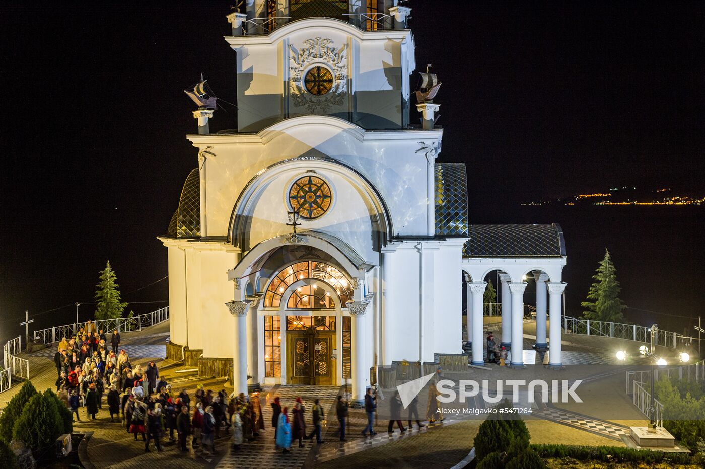 Orthodox Easter celebrated in Russian regions