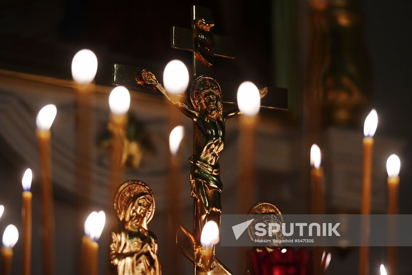 Orthodox Easter celebrated in Russian regions