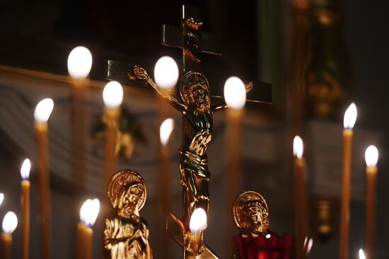 Orthodox Easter celebrated in Russian regions