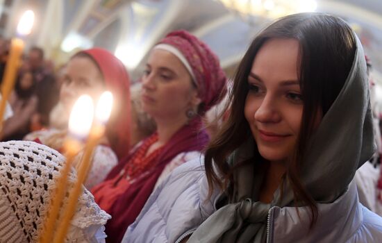 Orthodox Easter celebrated in Russian regions