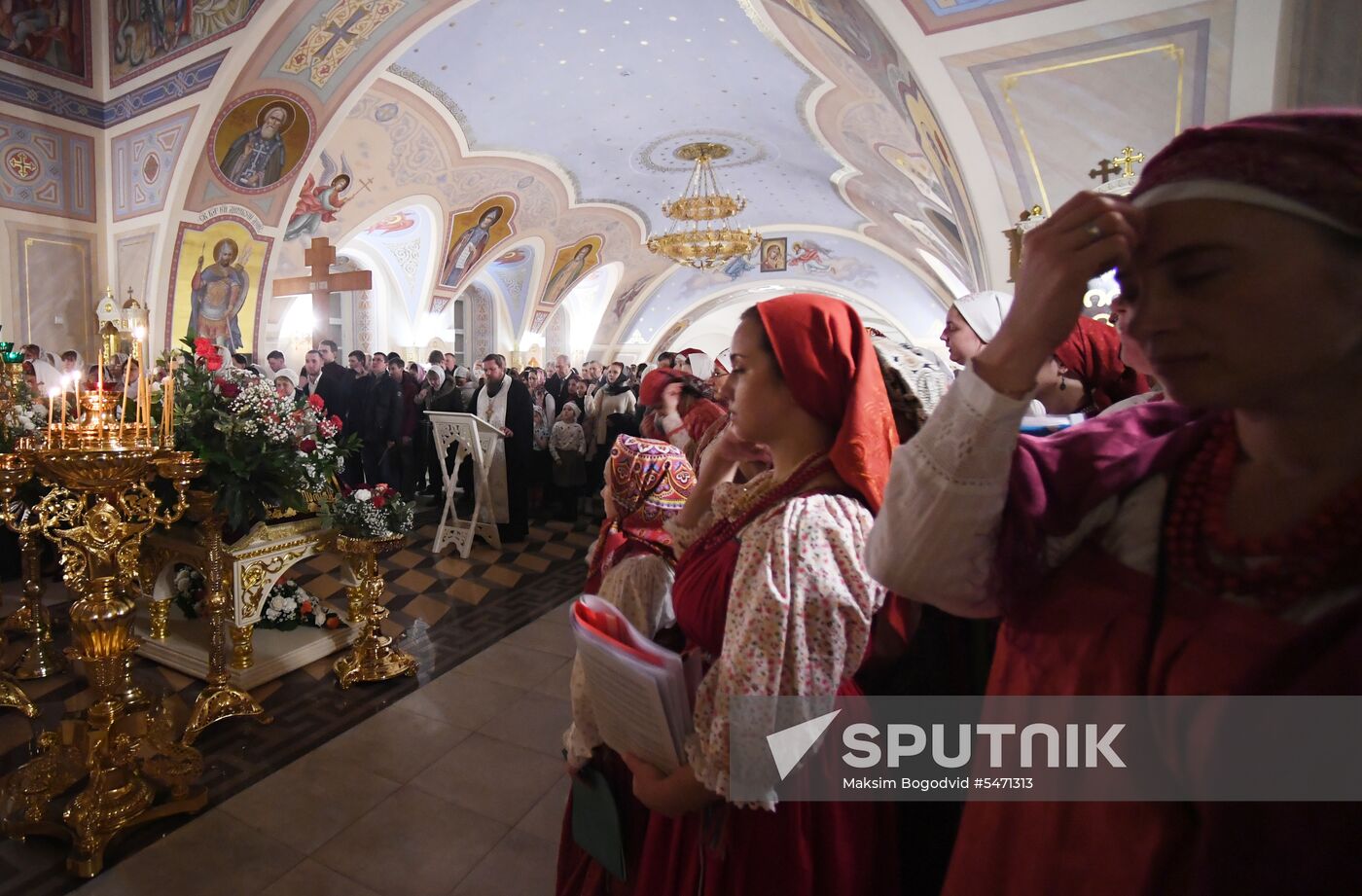 Orthodox Easter celebrated in Russian regions