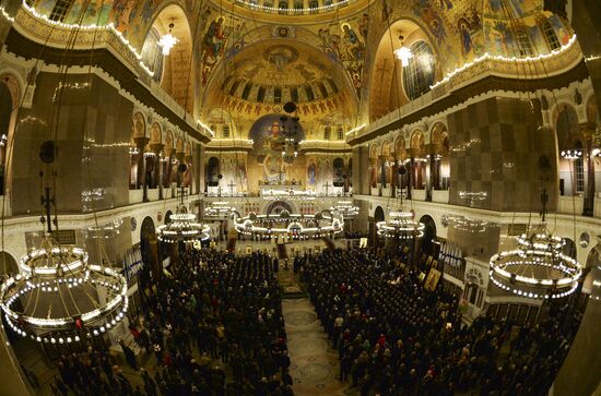 Orthodox Easter celebrated in Russian regions