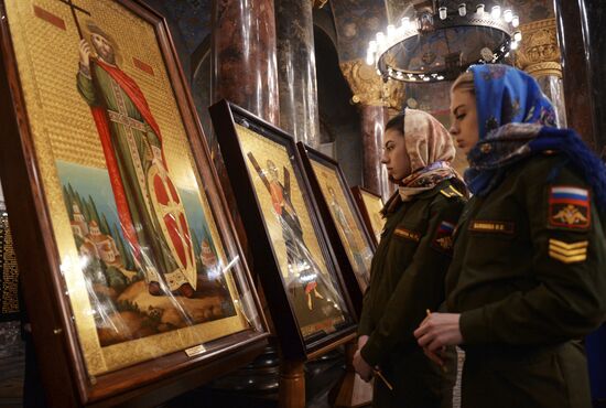 Orthodox Easter celebrated in Russian regions