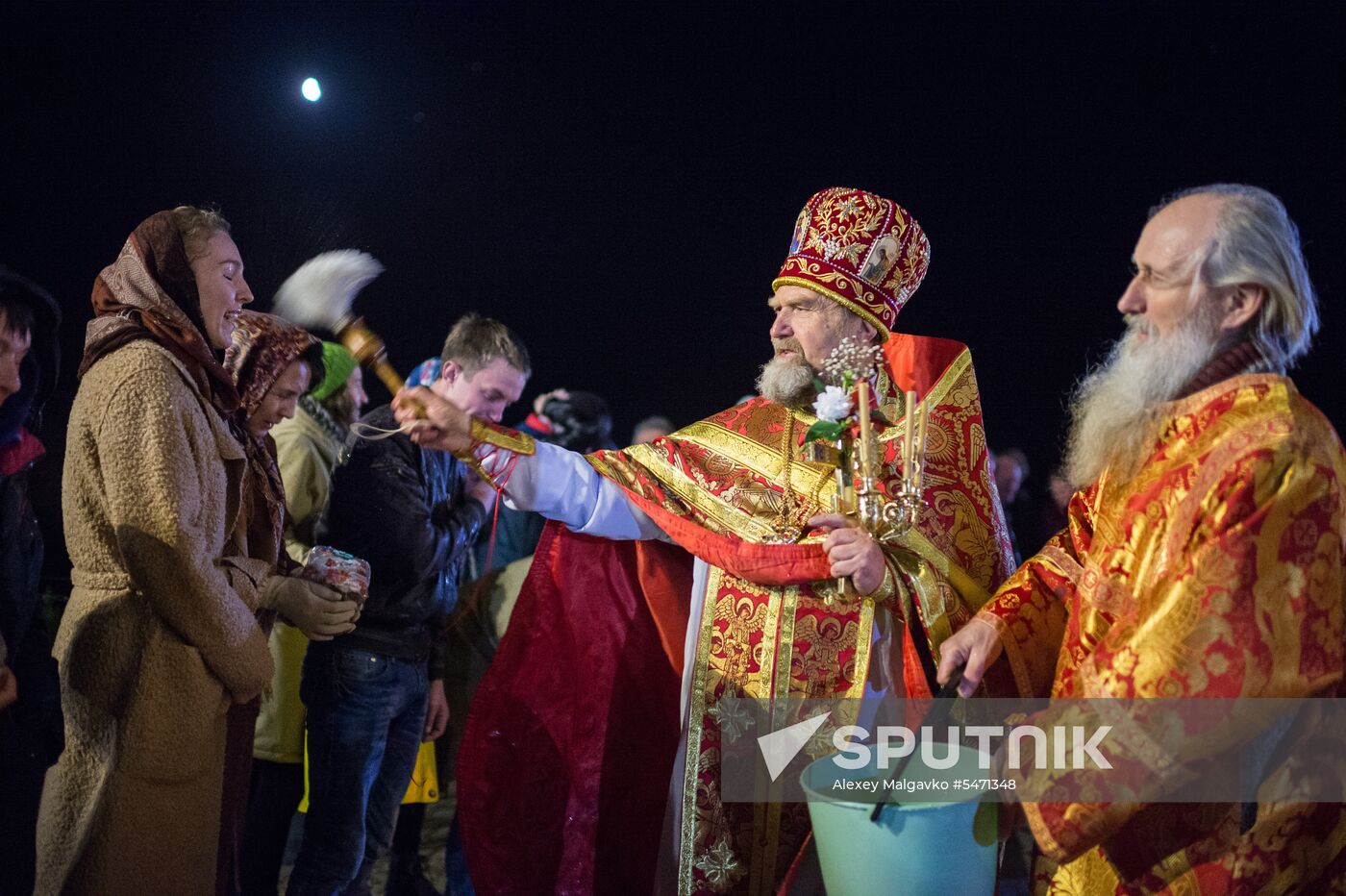 Orthodox Easter celebrated in Russian regions