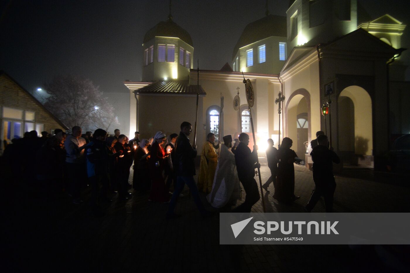 Orthodox Easter celebrated in Russian regions