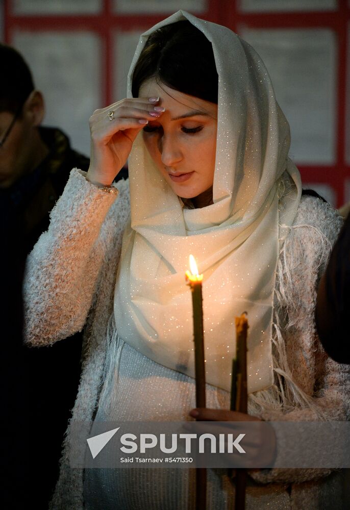 Orthodox Easter celebrated in Russian regions