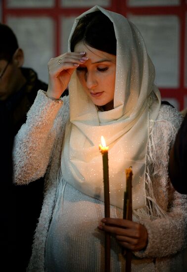 Orthodox Easter celebrated in Russian regions