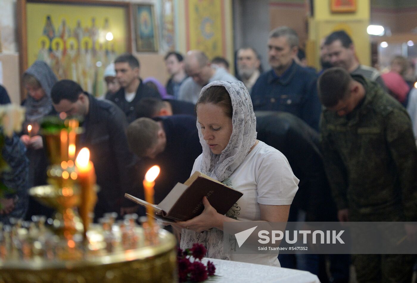 Orthodox Easter celebrated in Russian regions