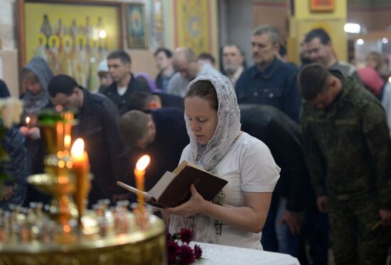 Orthodox Easter celebrated in Russian regions