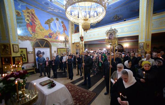 Orthodox Easter celebrated in Russian regions