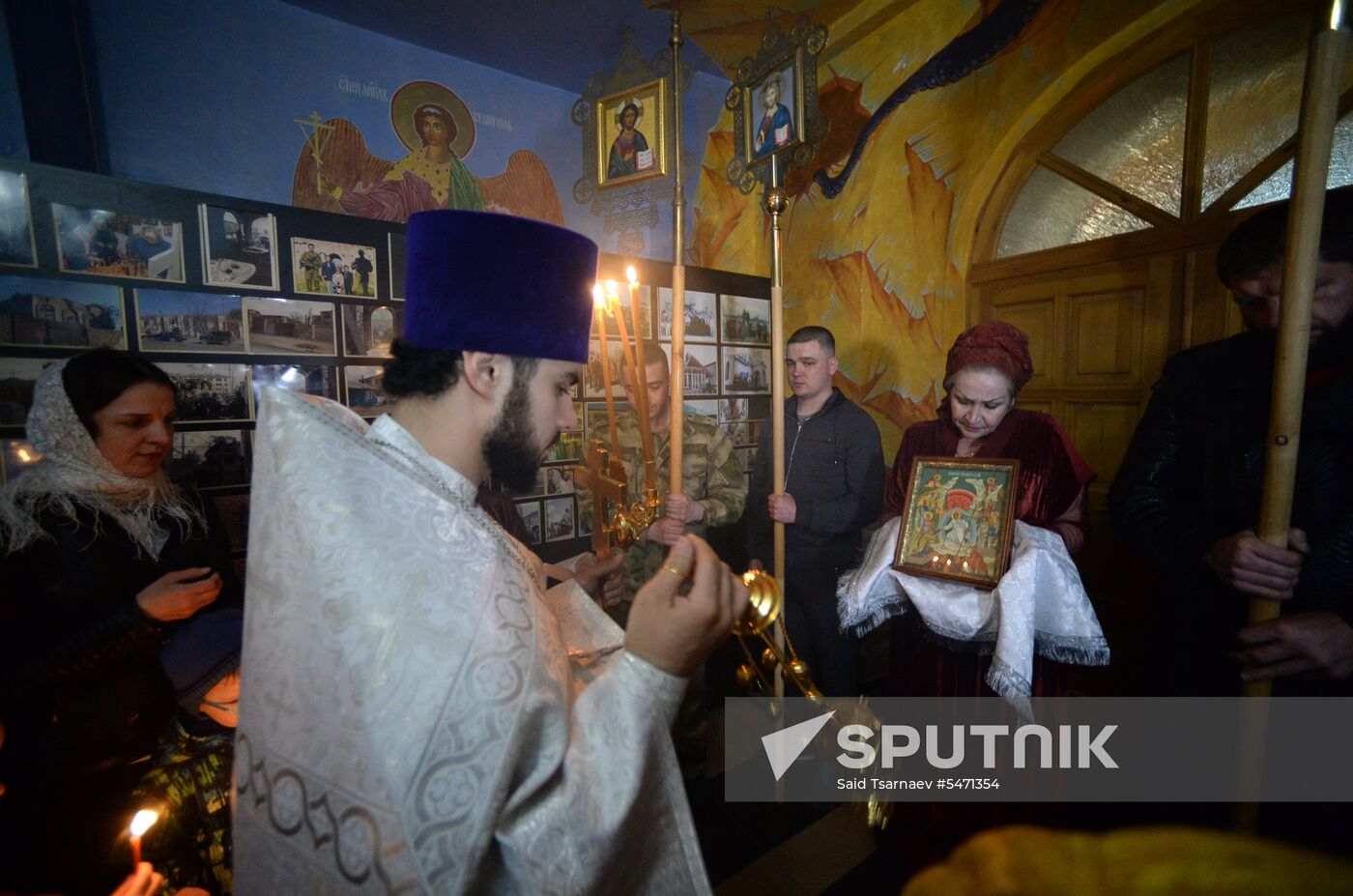Orthodox Easter celebrated in Russian regions