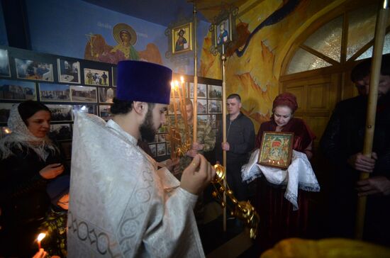 Orthodox Easter celebrated in Russian regions
