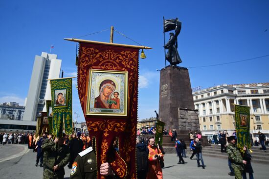 Orthodox Easter celebrated in Russian regions