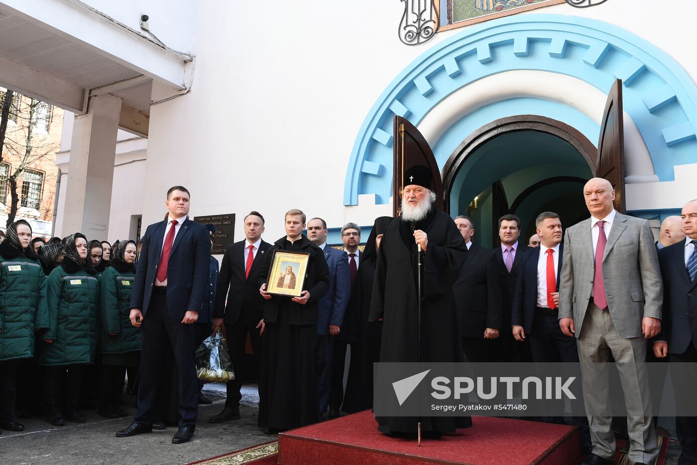 Patriarch Kirill visits Butyrskaya Jail Pre-trial Detention Center No.2