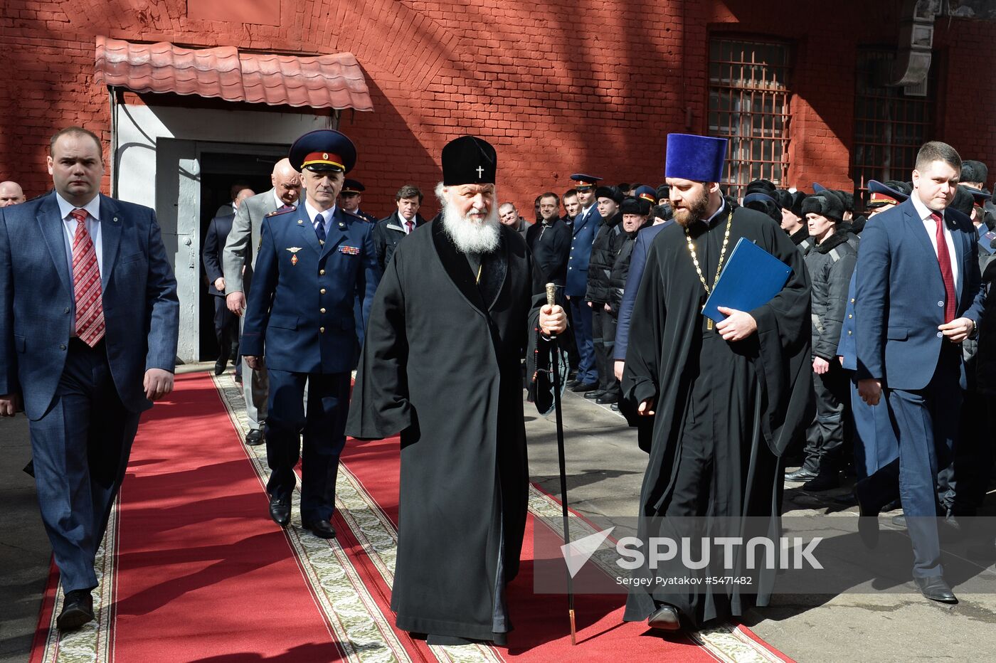 Patriarch Kirill visits Butyrskaya Jail Pre-trial Detention Center No.2
