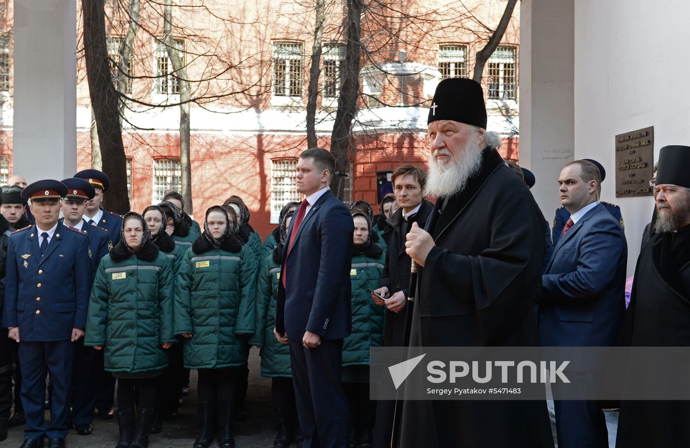 Patriarch Kirill visits Butyrskaya Jail Pre-trial Detention Center No.2