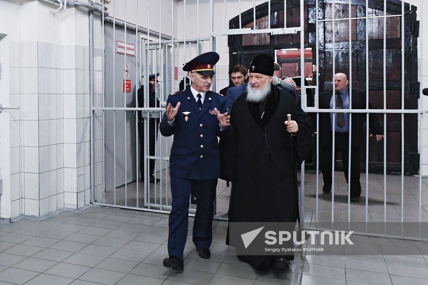 Patriarch Kirill visits Butyrskaya Jail Pre-trial Detention Center No.2