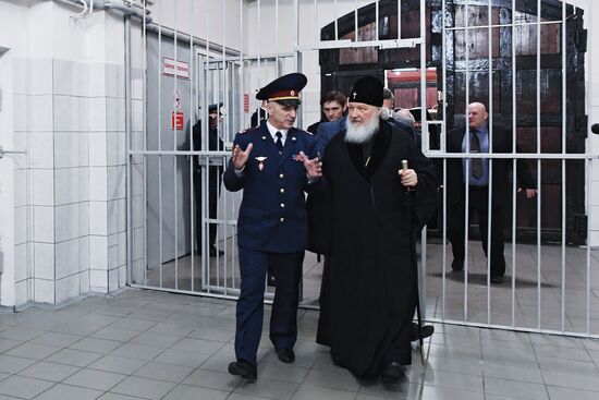 Patriarch Kirill visits Butyrskaya Jail Pre-trial Detention Center No.2