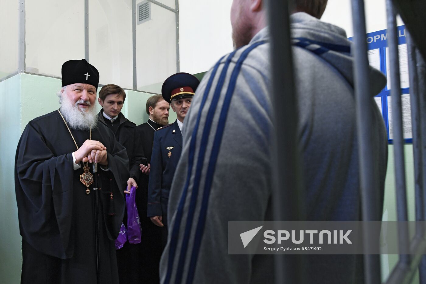 Patriarch Kirill visits Butyrskaya Jail Pre-trial Detention Center No.2