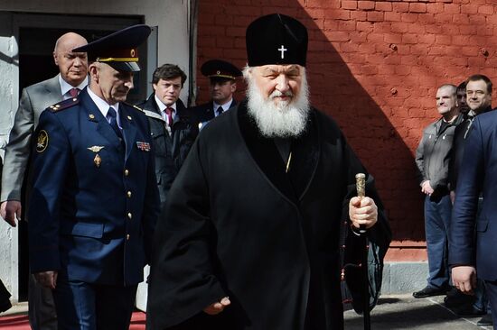 Patriarch Kirill visits Butyrskaya Gaol pre-trial detention center No.2