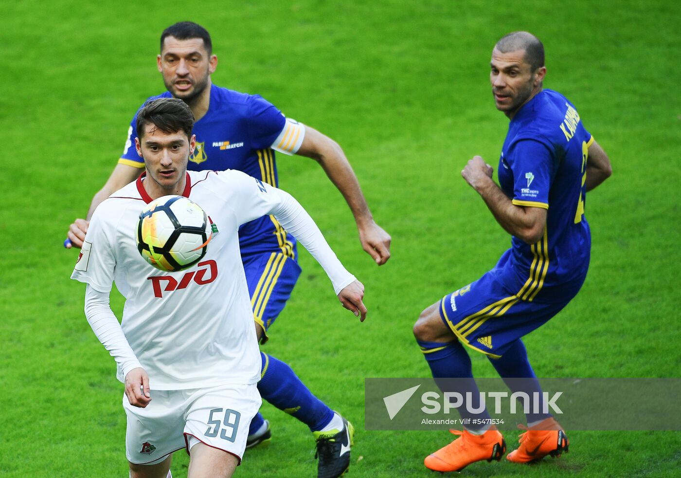 Football. Russian Premier League. Lokomotiv vs. Rostov