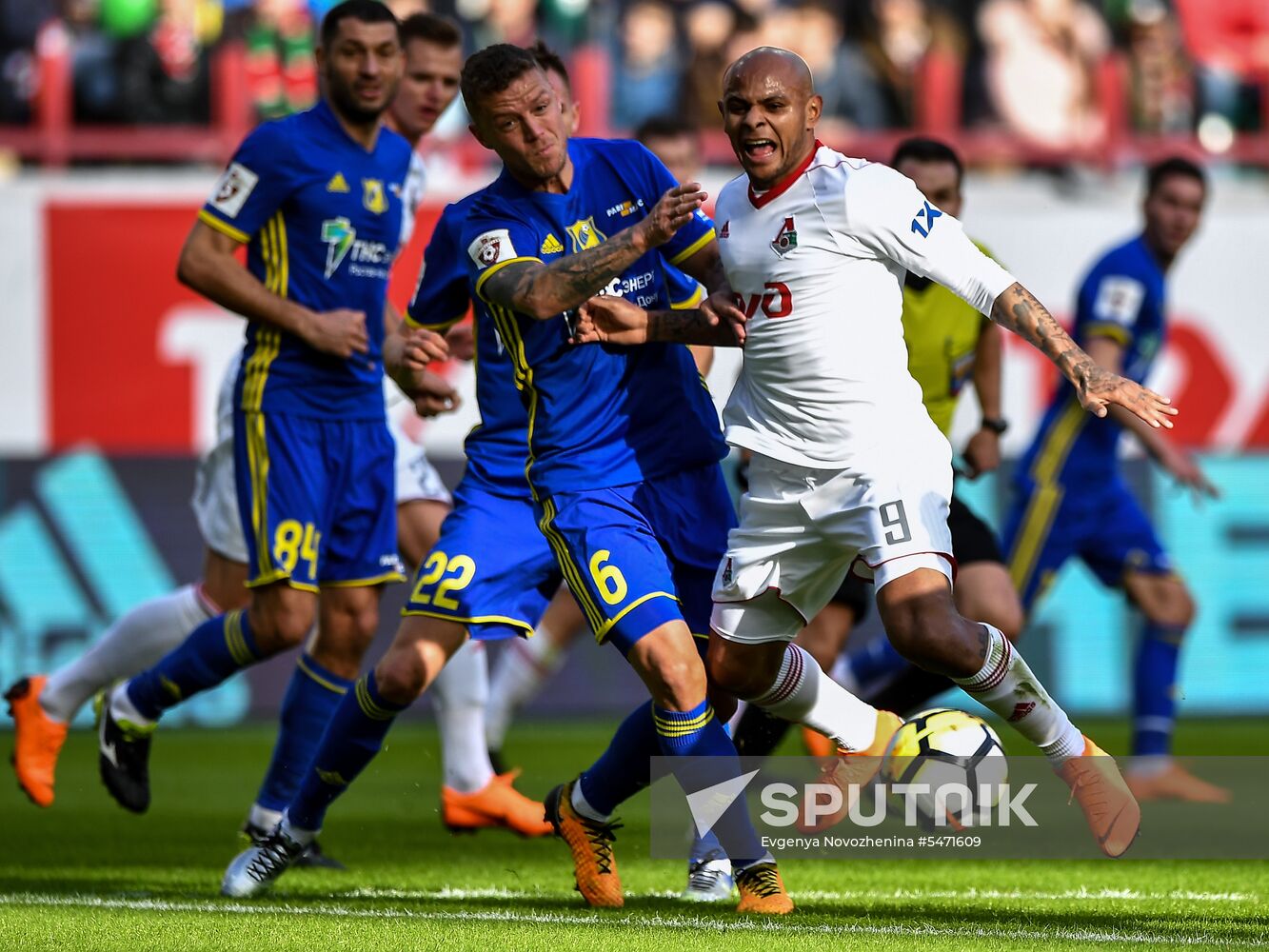 Football. Russian Premier League. Lokomotiv vs. Rostov