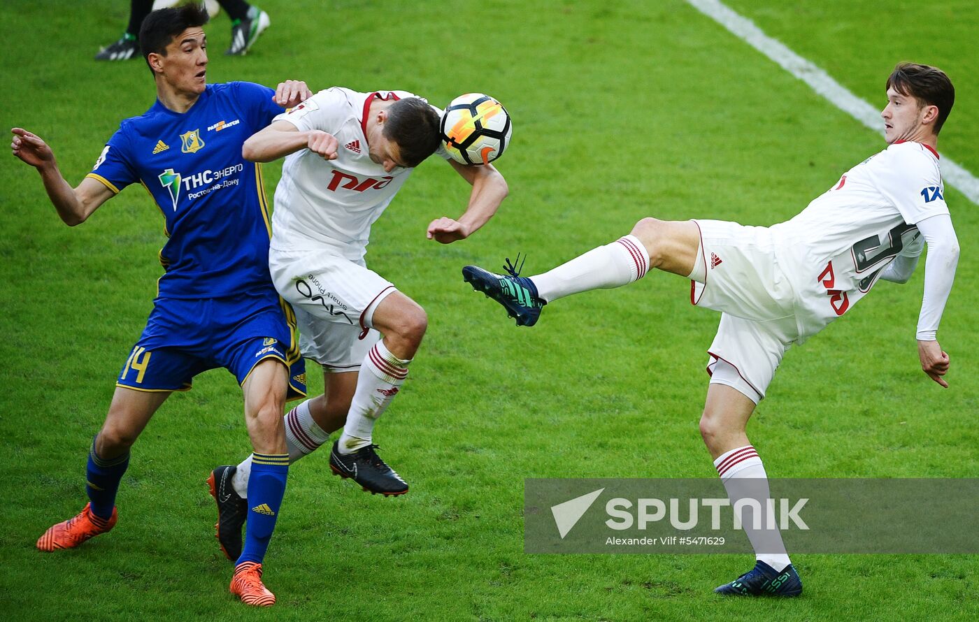 Football. Russian Premier League. Lokomotiv vs. Rostov