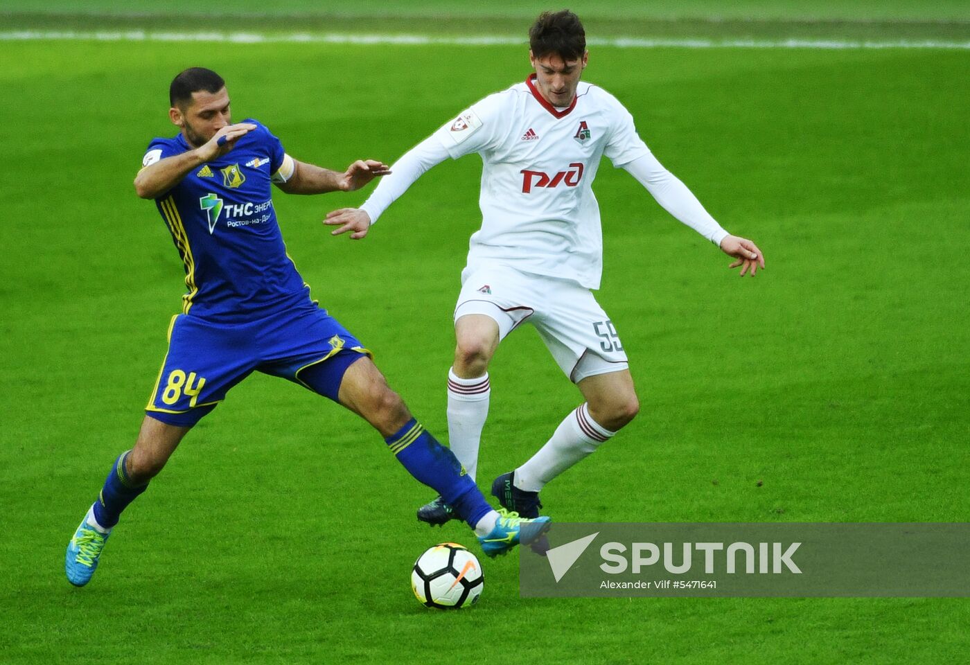 Football. Russian Premier League. Lokomotiv vs. Rostov