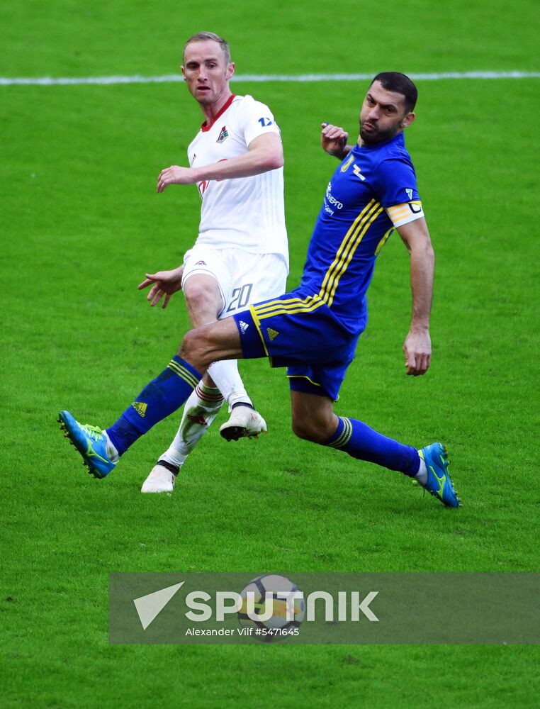 Football. Russian Premier League. Lokomotiv vs. Rostov