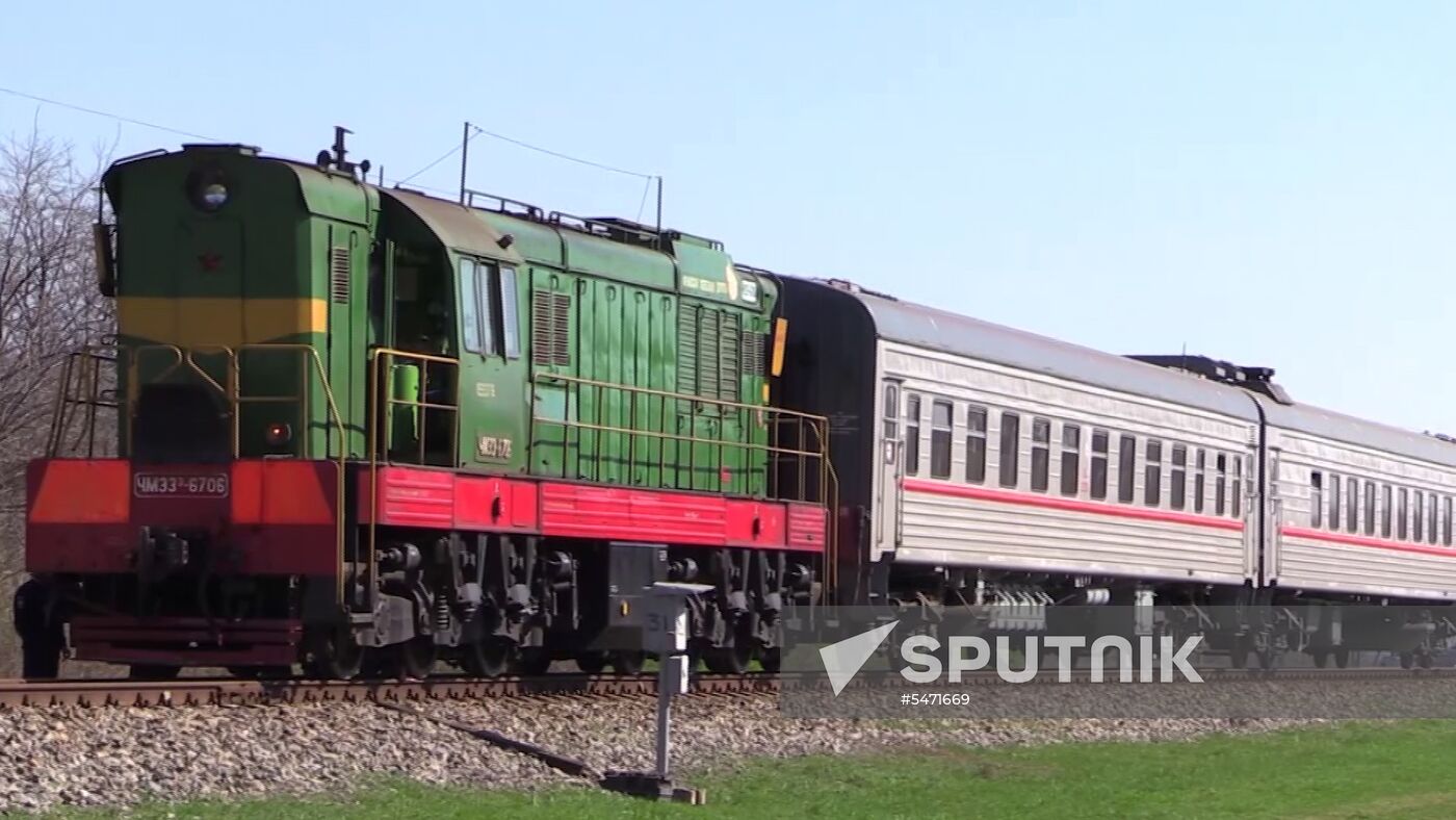 Road accident aftermath in Crimea