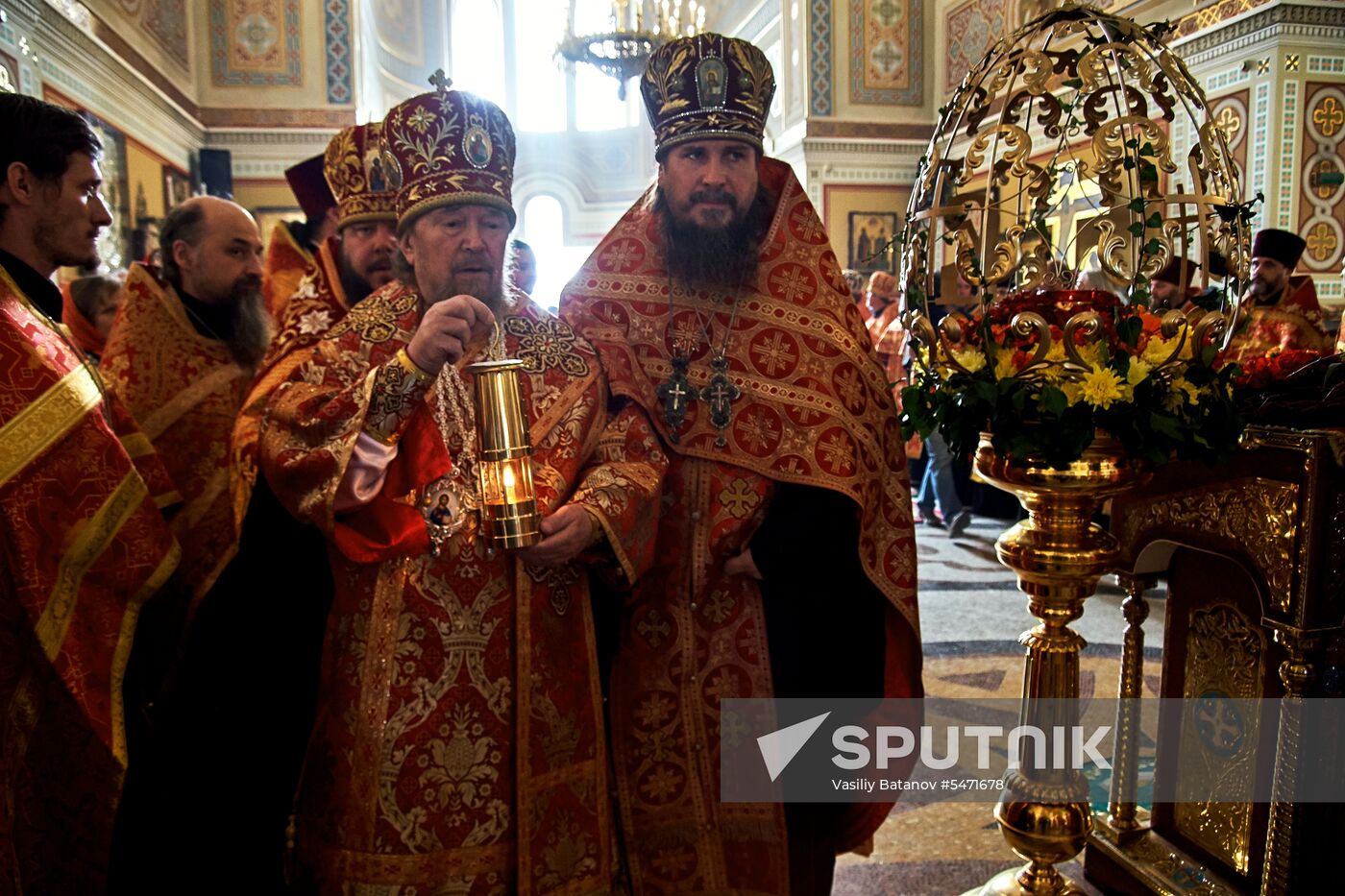 Holy Flame is welcomed in Sevastopol