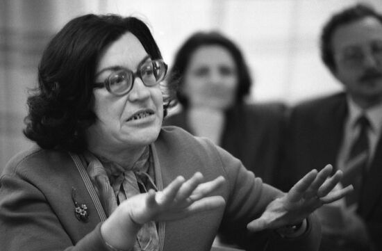 Galina Suvorova, Rural School Laboratory Chief at the Research Institute of Contents and Teaching Methods of the Soviet Academy of Pedagogical Sciences