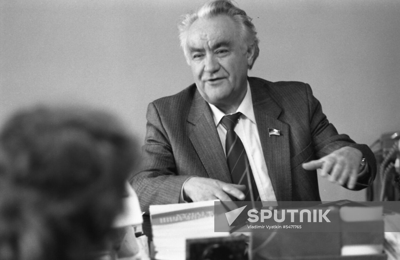 First Secretary of the Sumy City Committee of the Communist Party of Ukraine Mikhail Lushpa