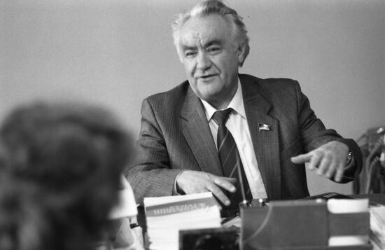 First Secretary of the Sumy City Committee of the Communist Party of Ukraine Mikhail Lushpa