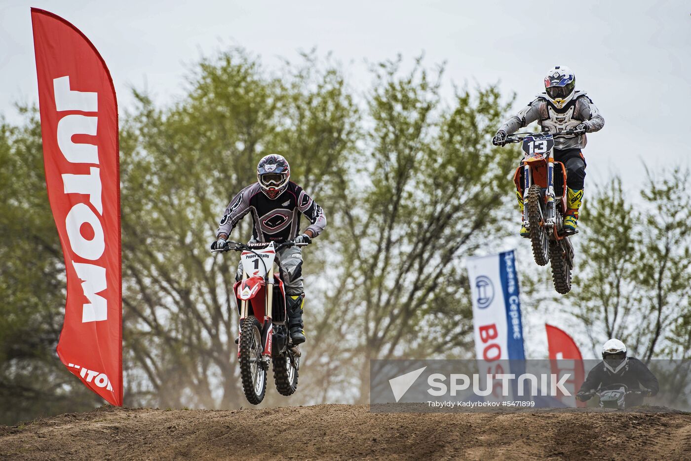 Commonwealth Motocross Cup in Kyrgyzstan