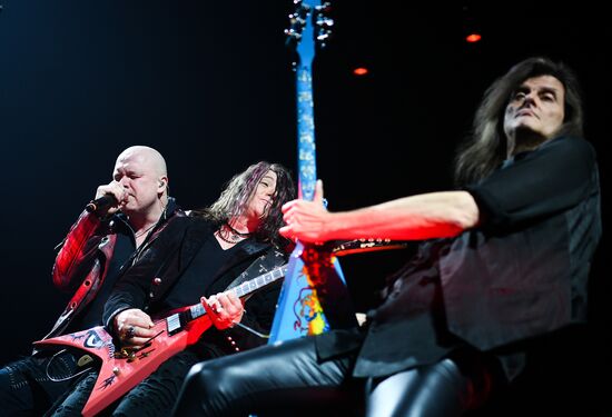 Helloween band performs in Moscow