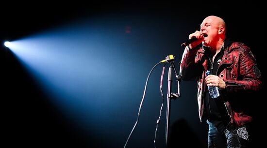 Helloween band performs in Moscow