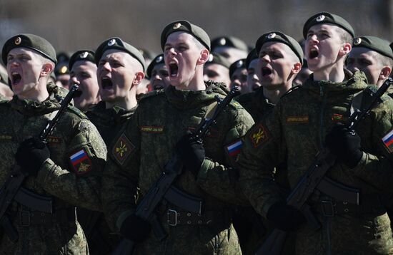Rehearsal of Victory Parade