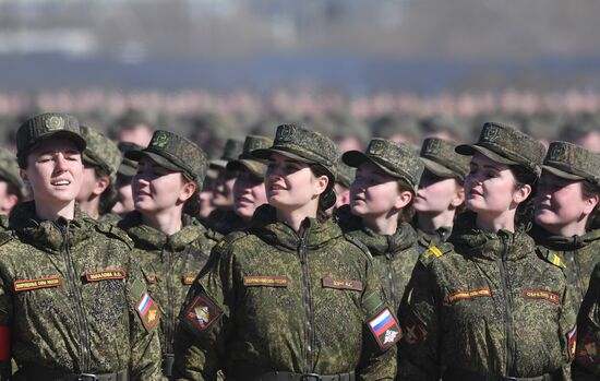 Rehearsal of Victory Parade