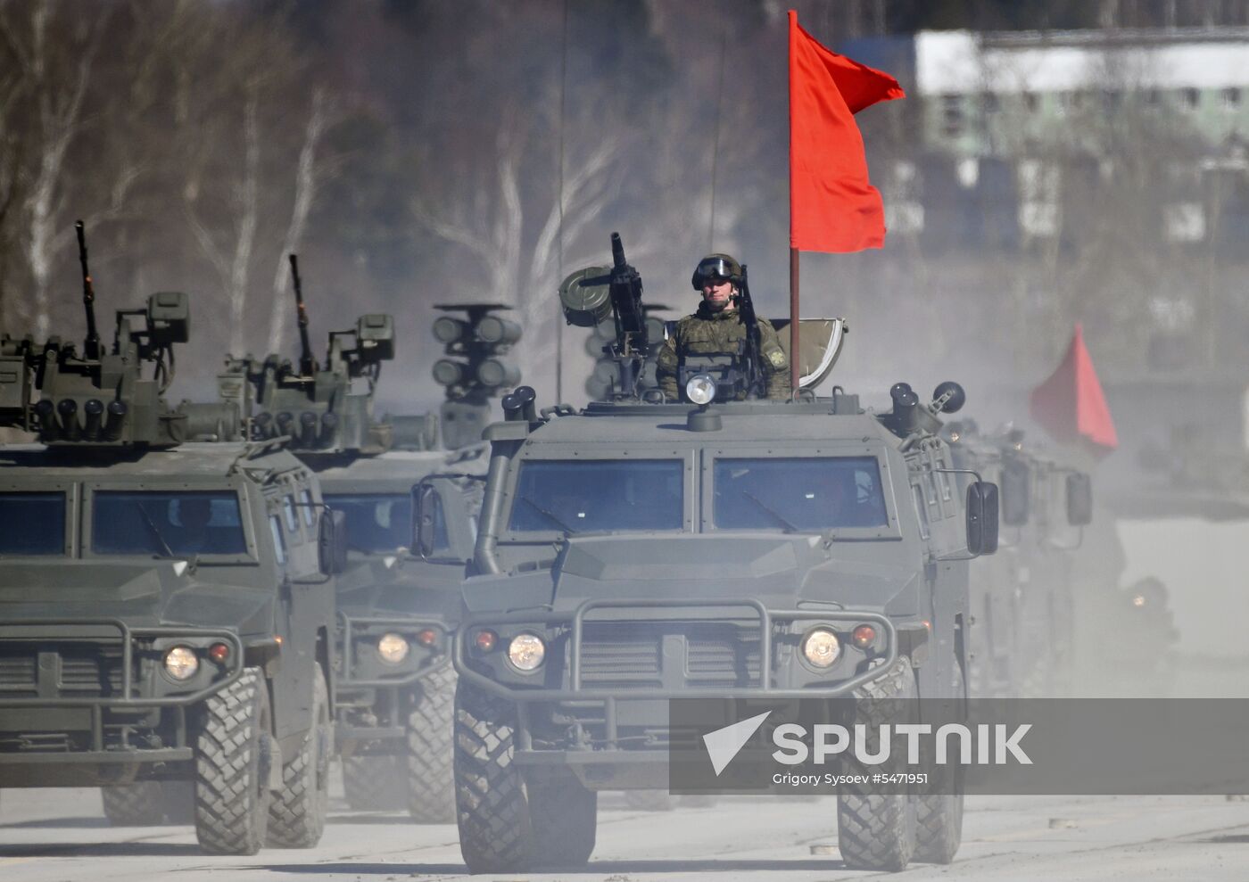 Rehearsal of Victory Parade