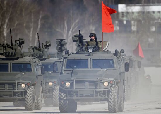 Rehearsal of Victory Parade