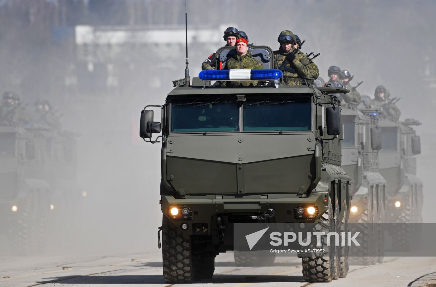 Rehearsal of Victory Parade
